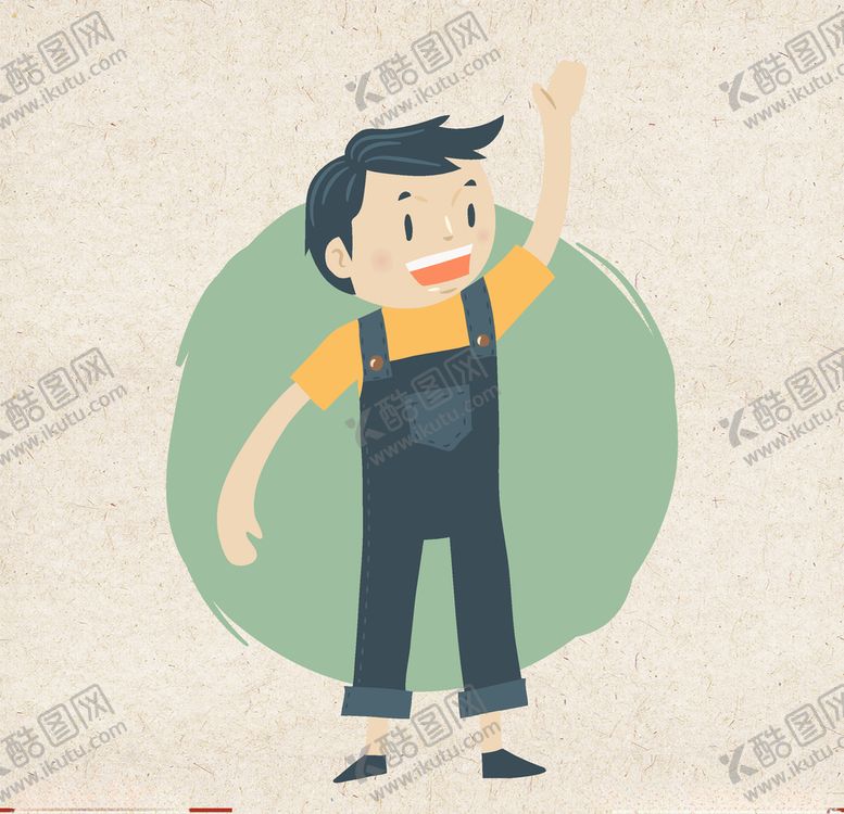 编号：73965909230309275592【酷图网】源文件下载-矢量人物扁平人物职业人物