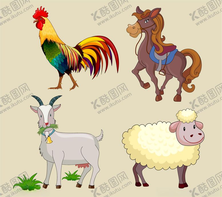 编号：48655909190237375114【酷图网】源文件下载-卡通马
