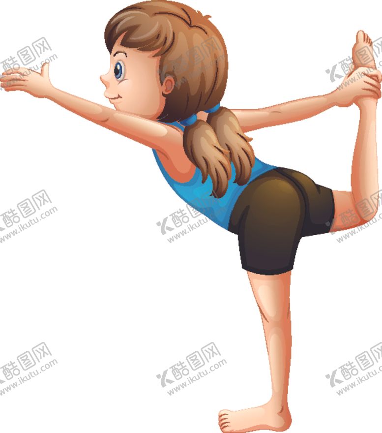 编号：32560009120706193124【酷图网】源文件下载-卡通运动人物