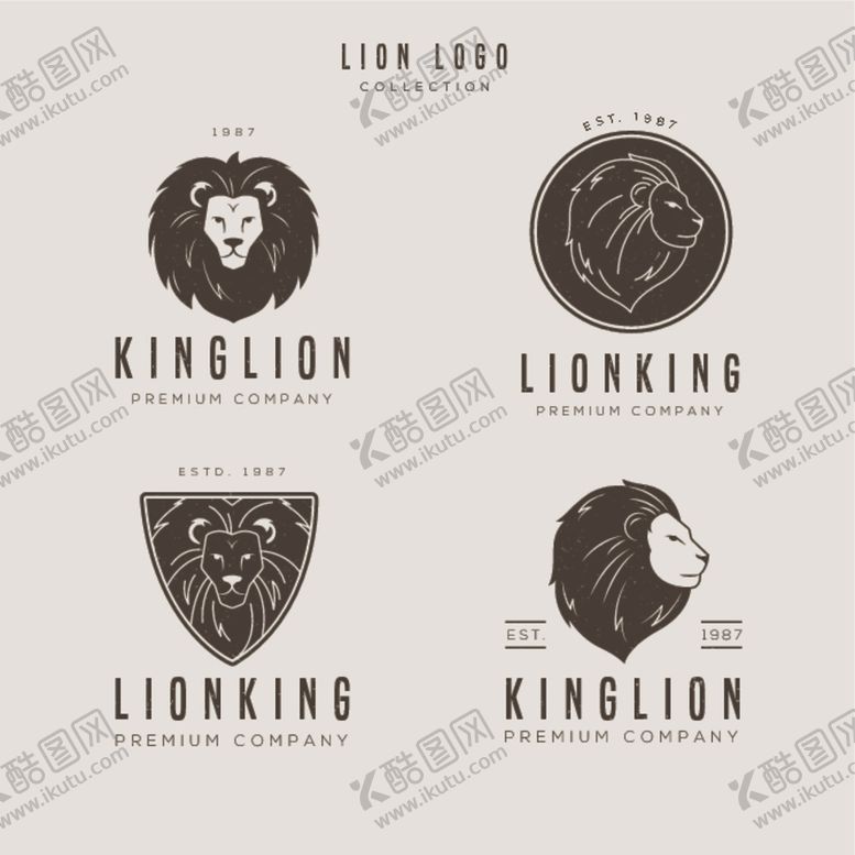 编号：16333409240301559536【酷图网】源文件下载-狮子图标