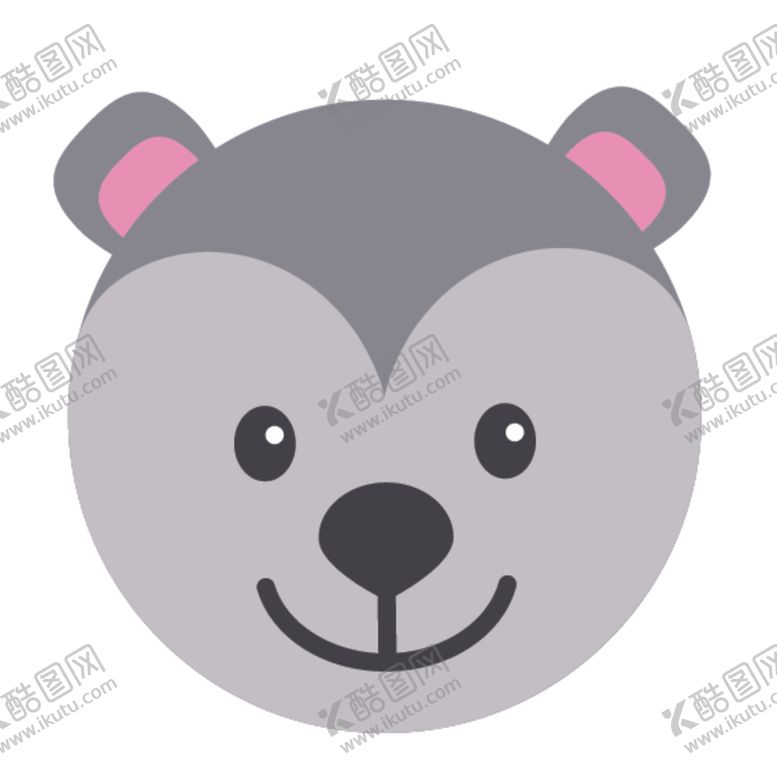 编号：11312709261909578105【酷图网】源文件下载-呆萌可爱小动物插画