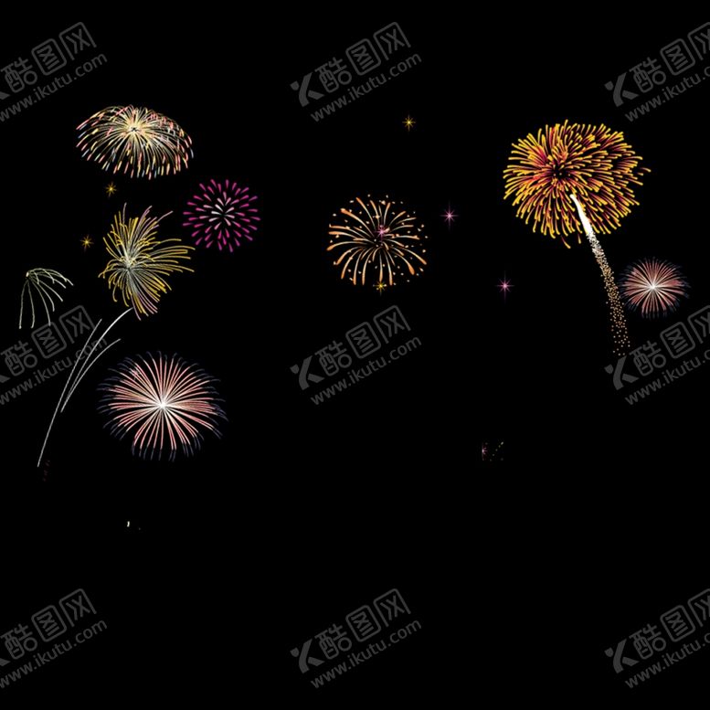 编号：33905610091434552423【酷图网】源文件下载-烟花