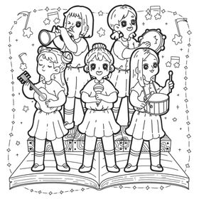 手绘儿童简笔画