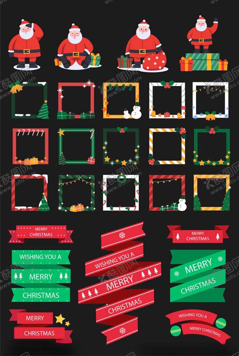 编号：67161504031522228963【酷图网】源文件下载-圣诞节美陈