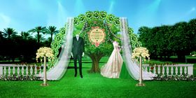 户外森系婚礼