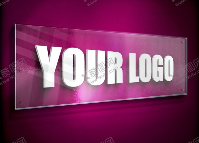 编号：82417804300033247622【酷图网】源文件下载-玻璃LOGO样机