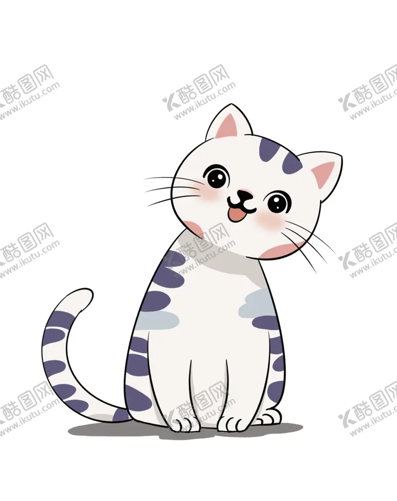 编号：49711003010744043778【酷图网】源文件下载-可爱卡通猫