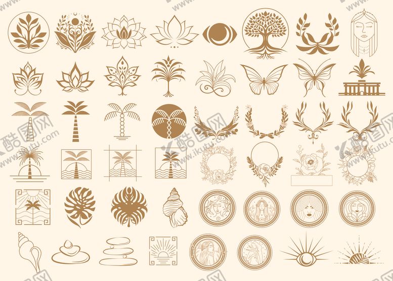 编号：31301010020820124528【酷图网】源文件下载-时尚花纹图案