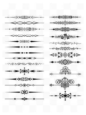 编号：68193409241721368025【酷图网】源文件下载-线条装饰边框