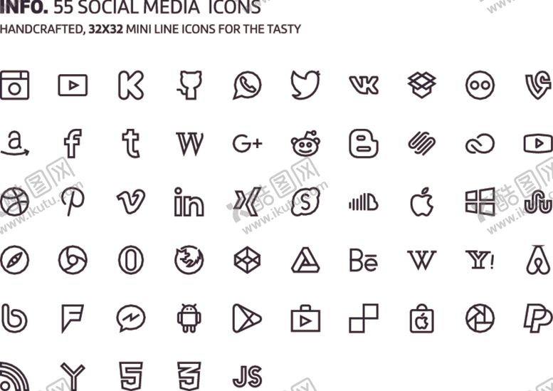 编号：36555109180822077773【酷图网】源文件下载-简约icon