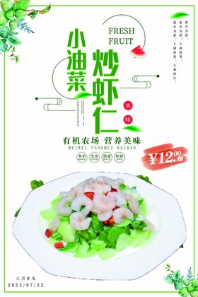 小清新油菜花季宣传海报