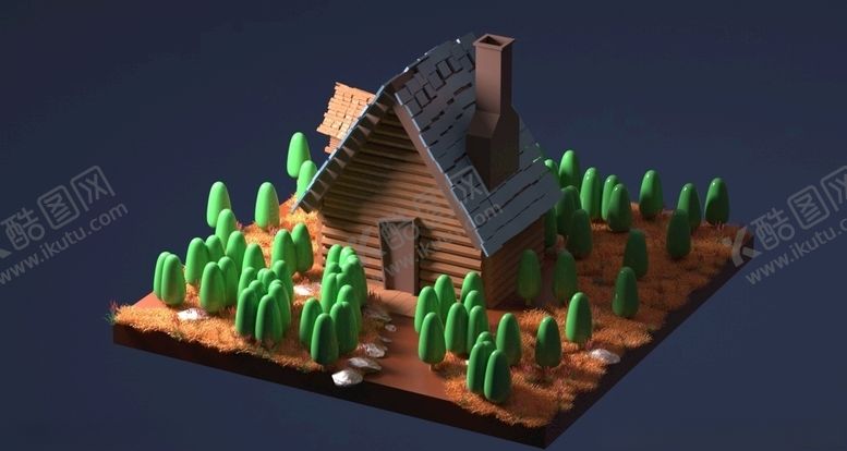 编号：61201409192311472999【酷图网】源文件下载-魔幻小屋子