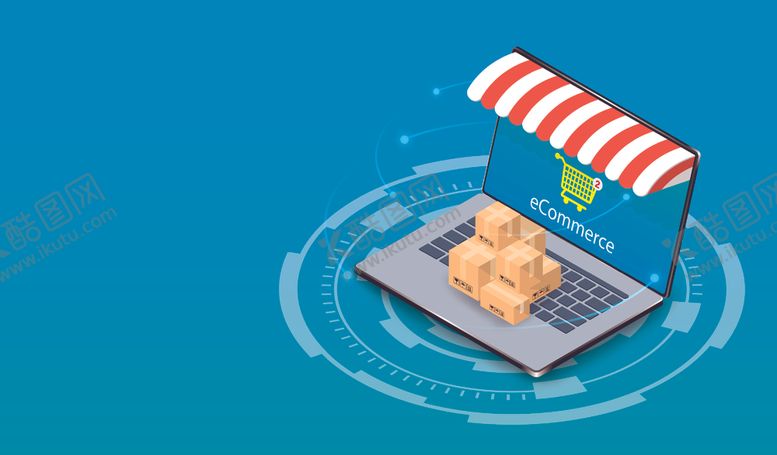 编号：19677509251812114200【酷图网】源文件下载-在线购物概念