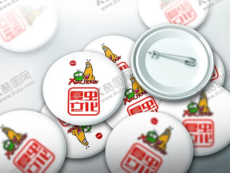 编号：46601909121824161358【酷图网】源文件下载-胸章样机