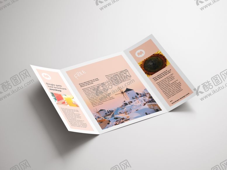 编号：74198407051841287831【酷图网】源文件下载-宣传三折页样机