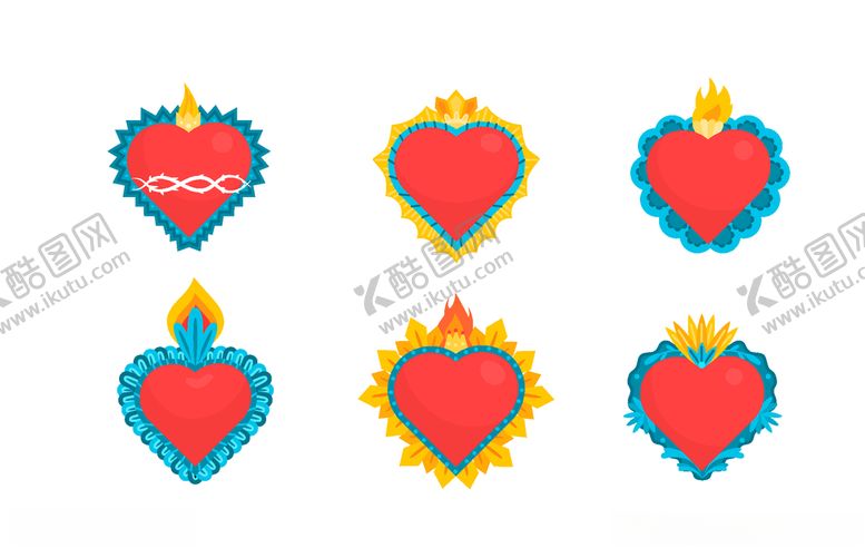 编号：98372109101329174300【酷图网】源文件下载-爱心背景