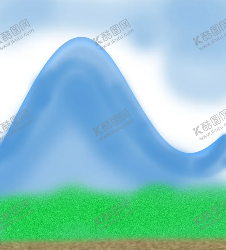 编号：89650906241212017946【酷图网】源文件下载-山绿地白云背景