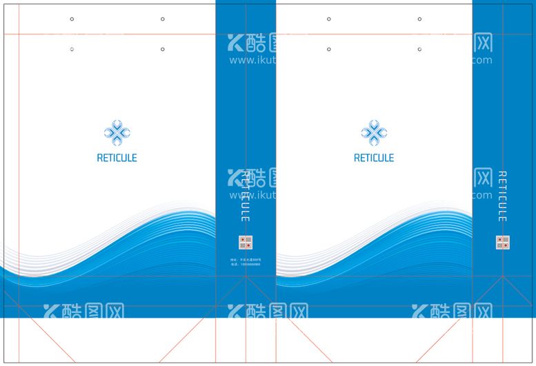 编号：29591001290116203945【酷图网】源文件下载-蓝色手提袋