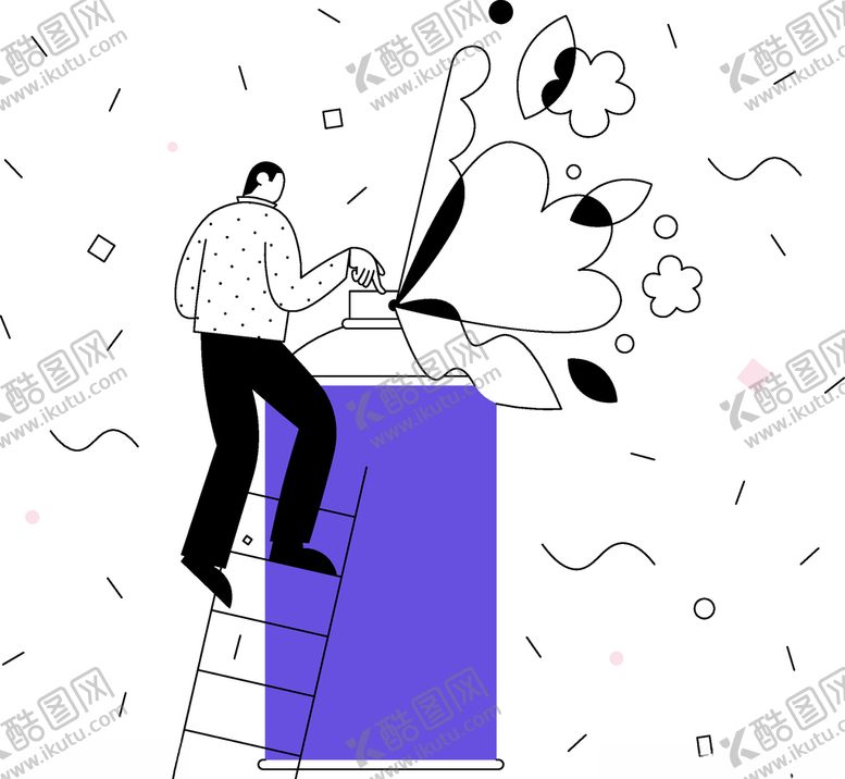 编号：16317405041220233183【酷图网】源文件下载-时尚手绘插画