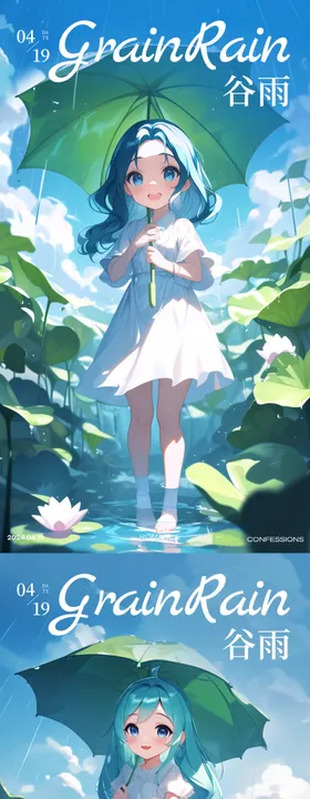 谷雨海报