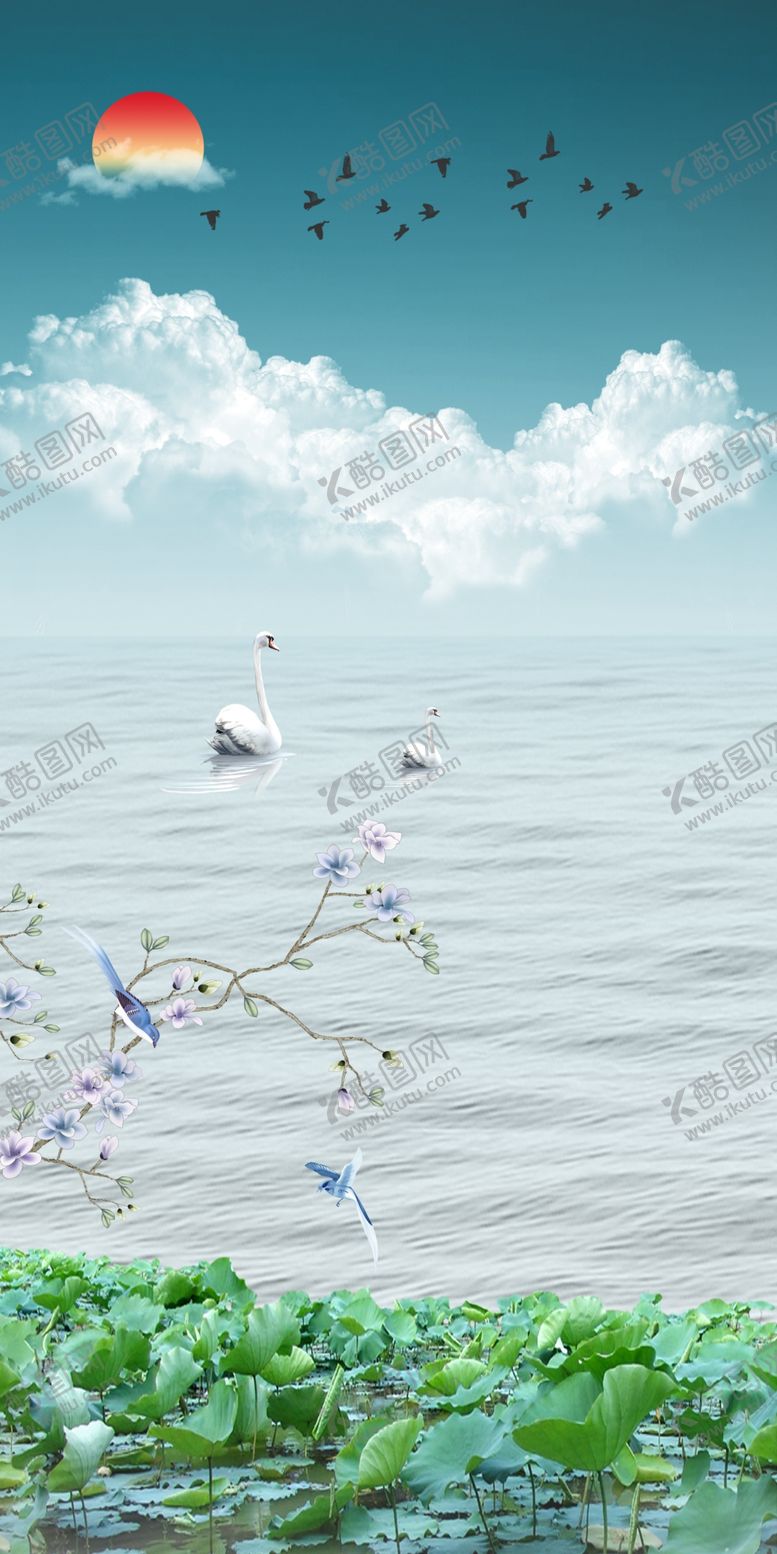 编号：45659605100557153038【酷图网】源文件下载-山水画