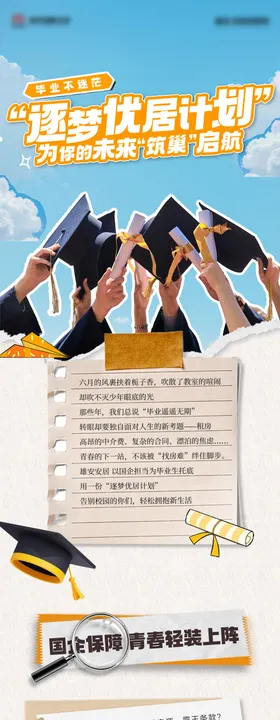毕业季长图 