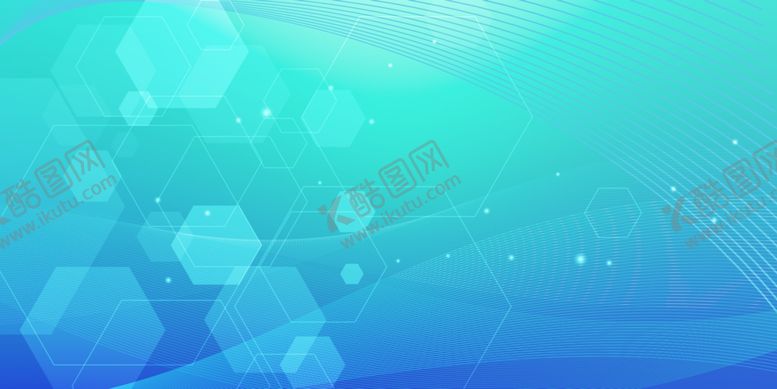 编号：79569502171121389340【酷图网】源文件下载-科技商务抽象线条多边形几何医疗
