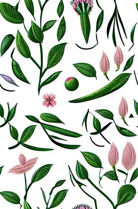 花TIF数码印手绘