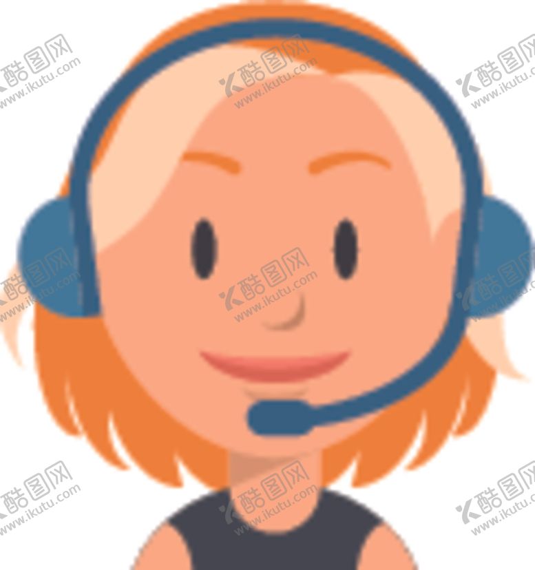 编号：22109210282019068809【酷图网】源文件下载-女客服