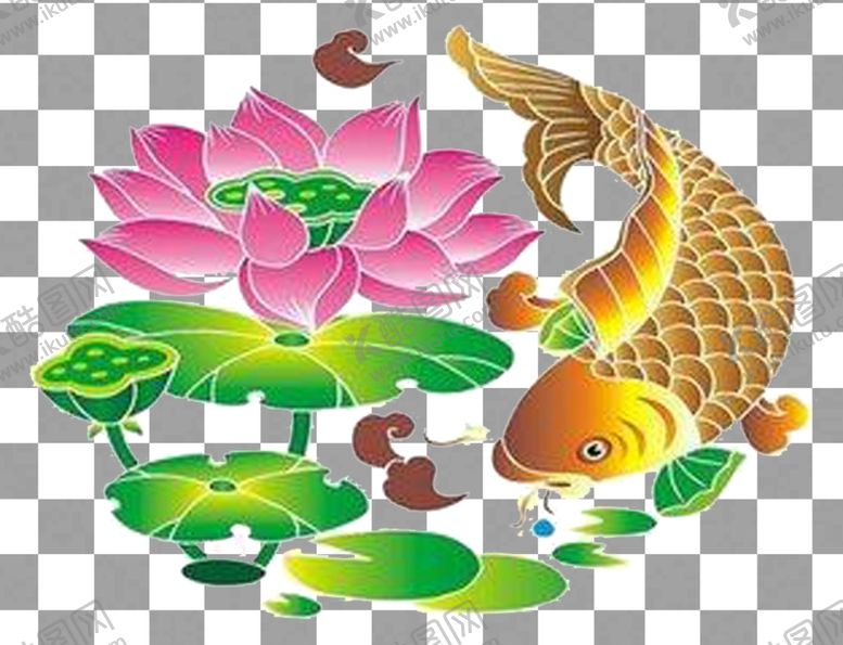 编号：78630605140407043391【酷图网】源文件下载-透明底荷花