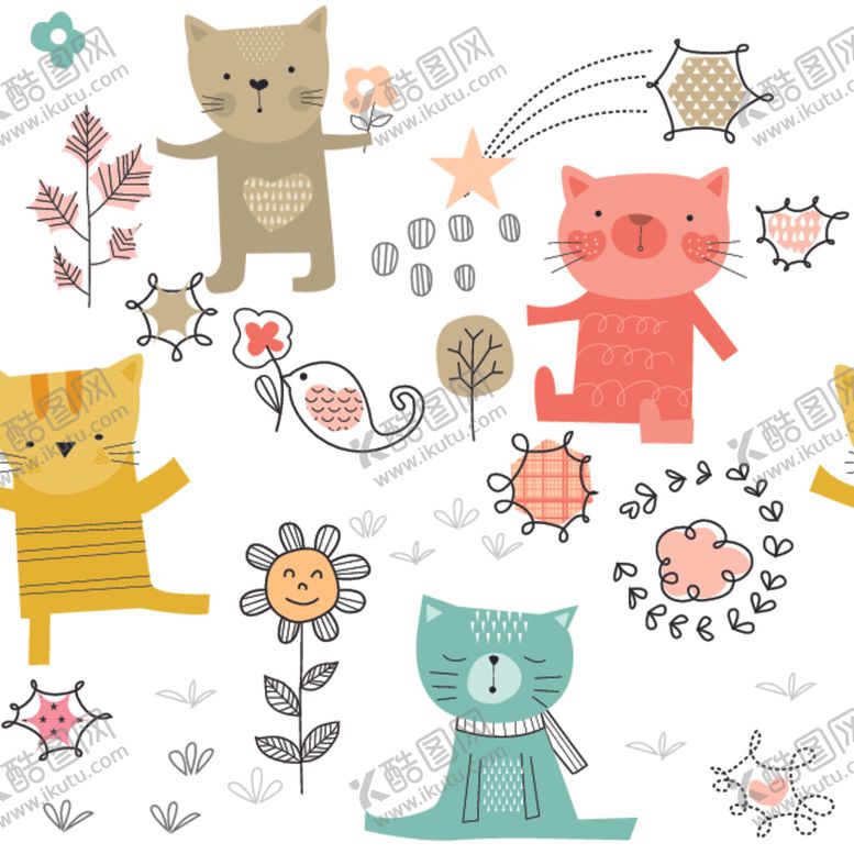 编号：83565209170843082821【酷图网】源文件下载-卡通动物