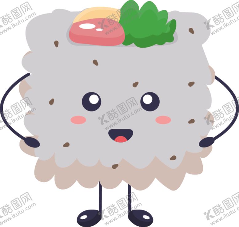 编号：71728210240833169774【酷图网】源文件下载-可爱食物
