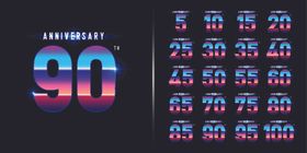 周年庆数字
