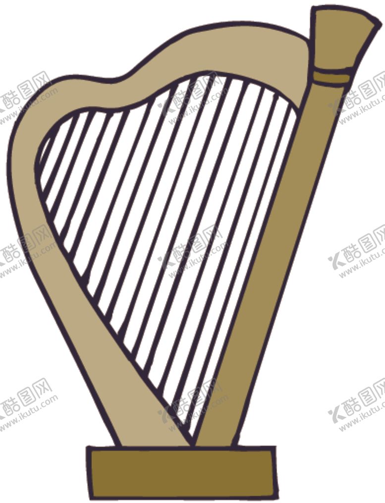 编号：66656809281202021497【酷图网】源文件下载-竖琴