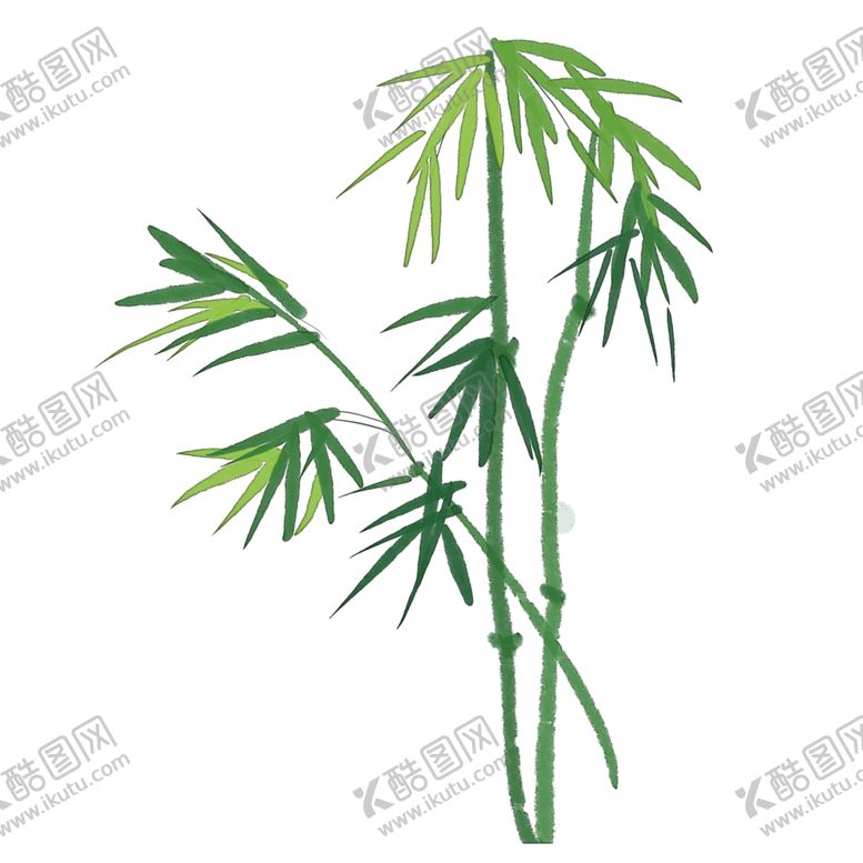 编号：83497807070032094436【酷图网】源文件下载-水墨竹子