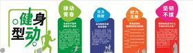 健身室文化墙