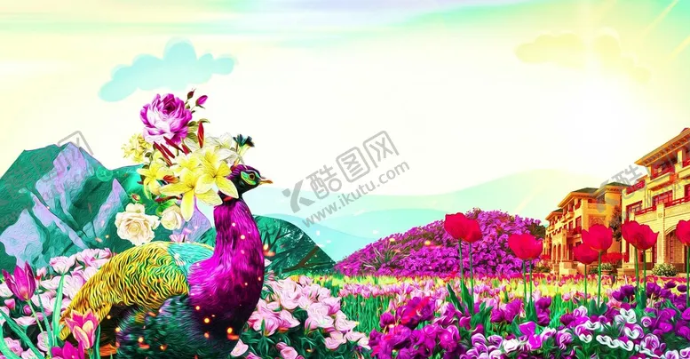 编号：82174909181811081723【酷图网】源文件下载-多彩多姿的公园美景