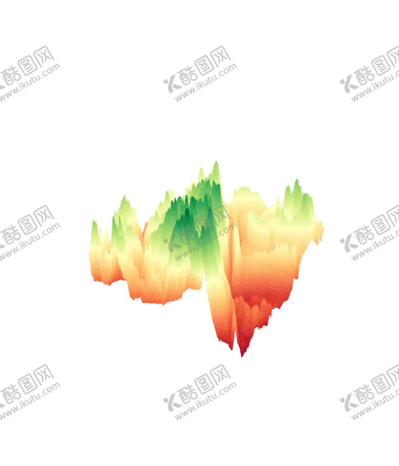 编号：41030303300620417914【酷图网】源文件下载-抽象山峰