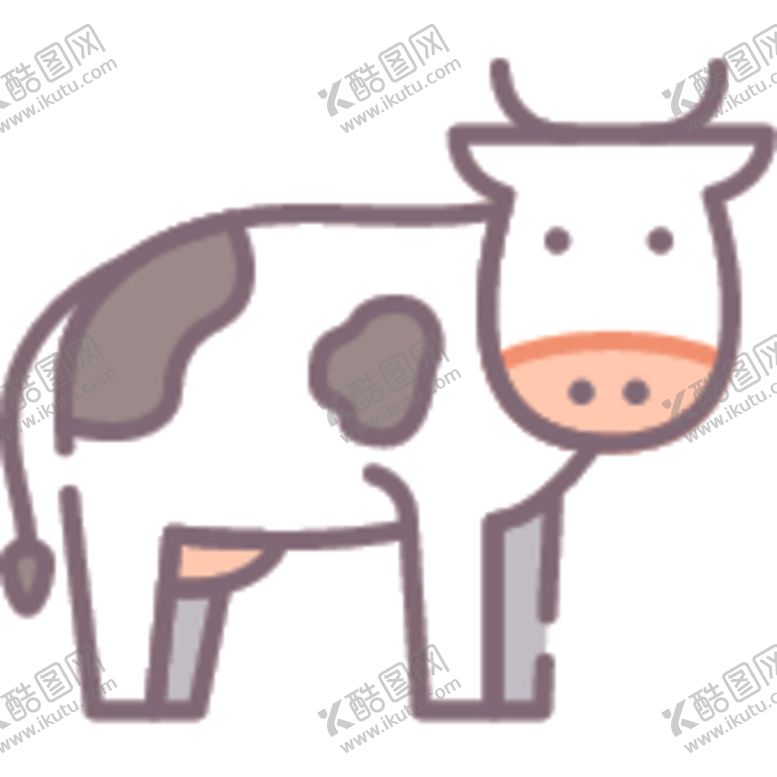 编号：30420510260600241277【酷图网】源文件下载-简笔动物矢量插画
