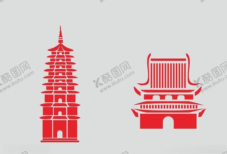 编号：92579606250156262021【酷图网】源文件下载-矢量城楼