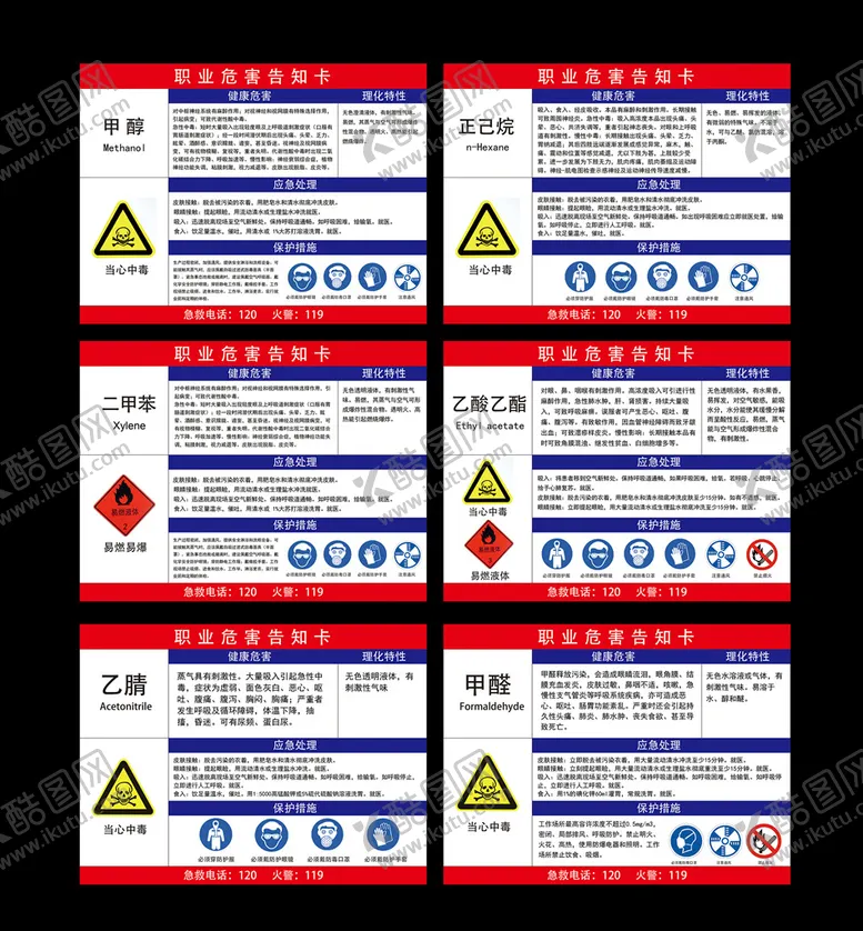 编号：73724807020215131487【酷图网】源文件下载-职位危害告知卡