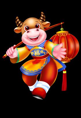 中国新年牛年生肖