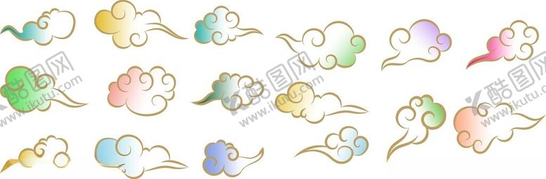 编号：67159402201013362826【酷图网】源文件下载-矢量祥云