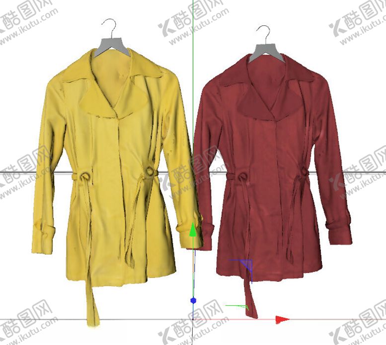 编号：79074302170927463124【酷图网】源文件下载-C4D模型衣服