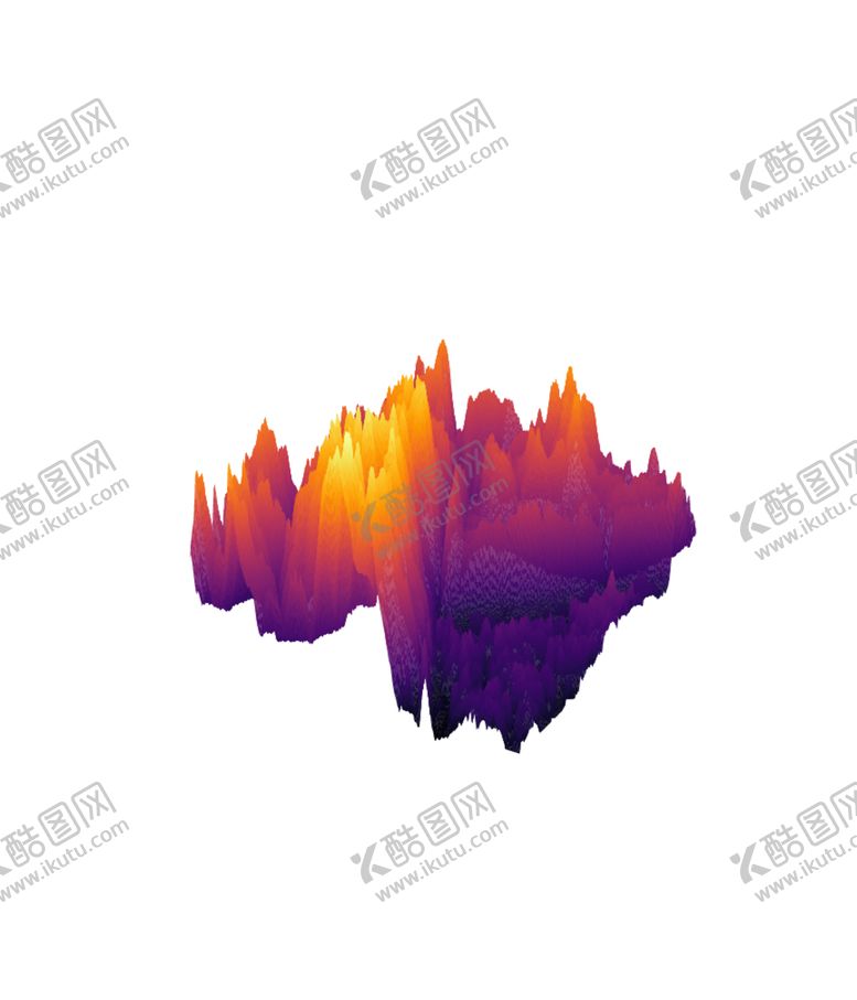 编号：35492505180635402229【酷图网】源文件下载-抽象山峰