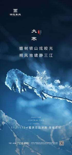 大寒节气单图微信稿