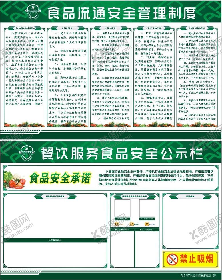编号：13341401311211509783【酷图网】源文件下载-食品流通安全管理制度