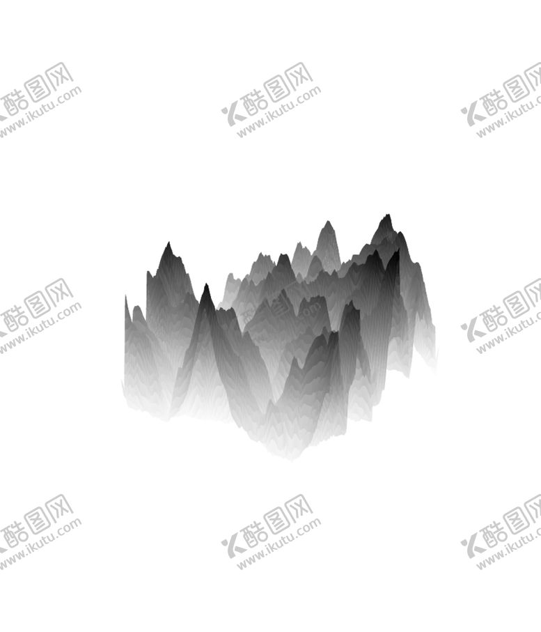 编号：92489905172125269106【酷图网】源文件下载-抽象山峰