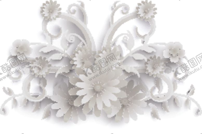 编号：14008409292309292934【酷图网】源文件下载-剪纸花纹