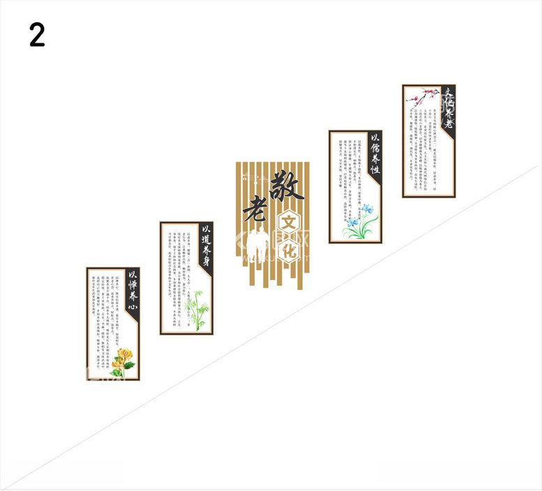 编号：23318612180837351290【酷图网】源文件下载-养老院文化墙